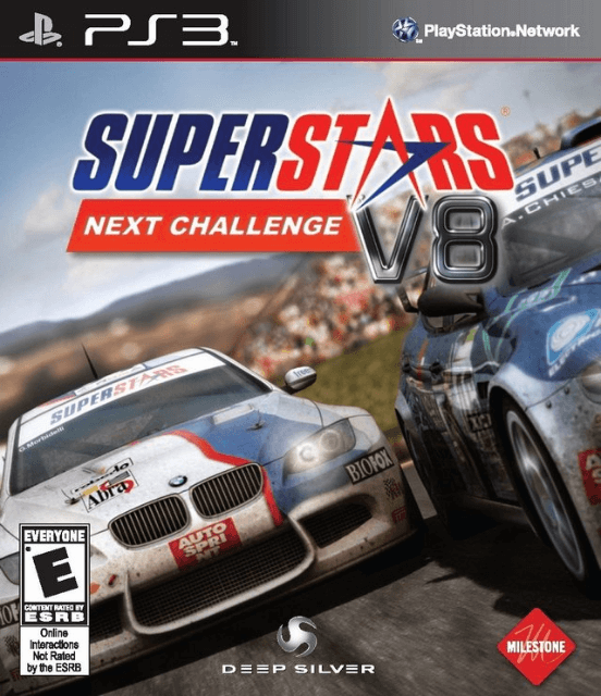Superstars V8 Next Challenge box art for Playstation 3